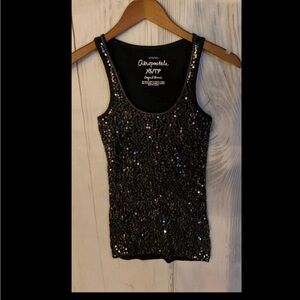 Black Sequenced Tank XS/TP